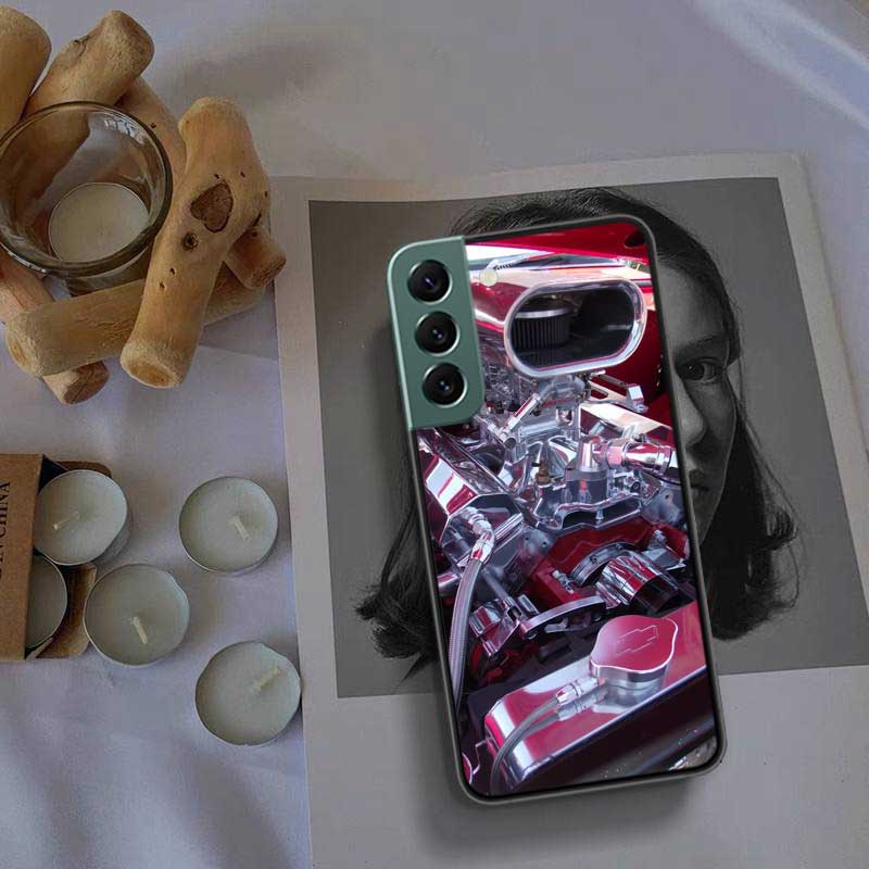 

Чехол для телефона с гоночным двигателем и обнаженными мышцами для Samsung Galaxy A12 A22 A32 A42 A52 A72 A54 A34 A24 A14 A73 A53 A33 A23 A13 5G Samsung A52S 5G
