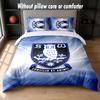 Sheffield Wednesday Design Bed Bedding Set 1 Duvet Cover + 2 Pillowcases Soft Breathable Household Bed Linens