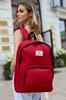 PTN 77710-6586 Wine red backpack