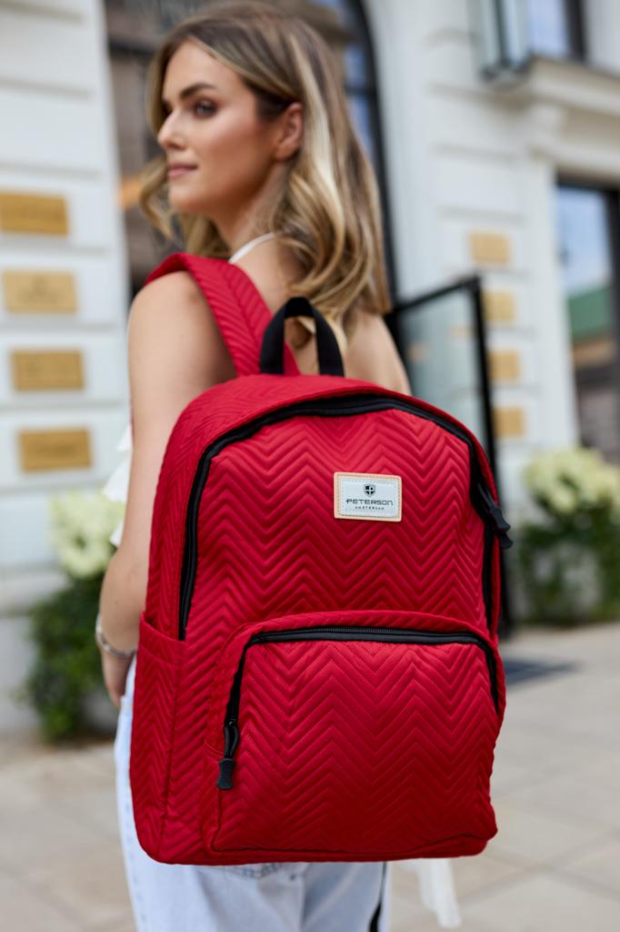 PTN 77710-6586 Wine red backpack