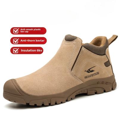 Sicherheitsschuhe 6KV Isolierschuhe Anti-Quetsch- und Durchtrittssichere Arbeitsschutzschuhe für Elektroschweißer Herren Slipper Sicherheitsschuhe