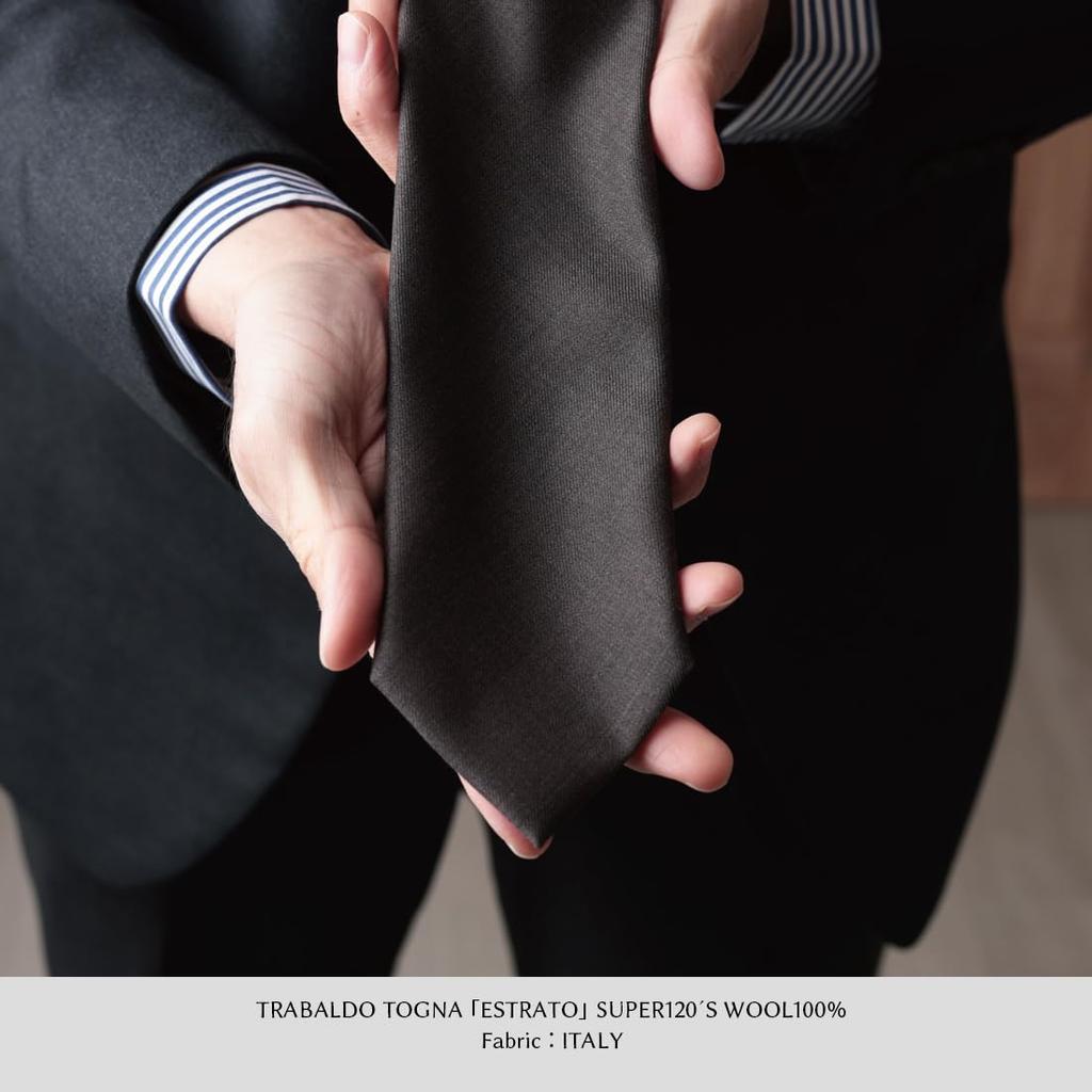 [Y&TAILOR] Wool Necktie, 6 Colors, Solid Color, TRABALDO TOGNA, Luxury Brand, Stylish Gift (Brown)