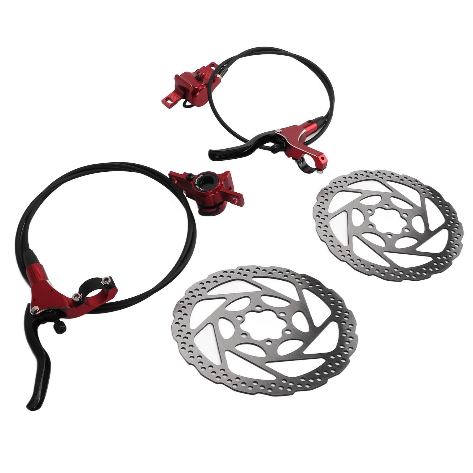 

Bike Disc Brake Kit Low Noise Fast Cooling Aluminum Alloy Disk Breaks for Mountain Bike