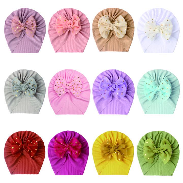 Adorable Summer Bow Hat for Newborn Girls - Lightweight & Stylish