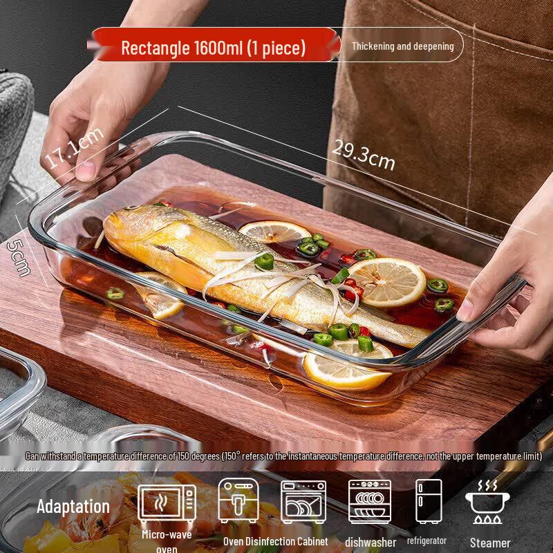 Yuluo Cartoon Heat-Resistant Glass Bowl with Lid
