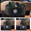 For Alfa Romeo 1x Fashion Retro Grace PU Leather Storage Bag Car Organizer Artificial Leather For Alfa Romeo 159 Giulietta Mito