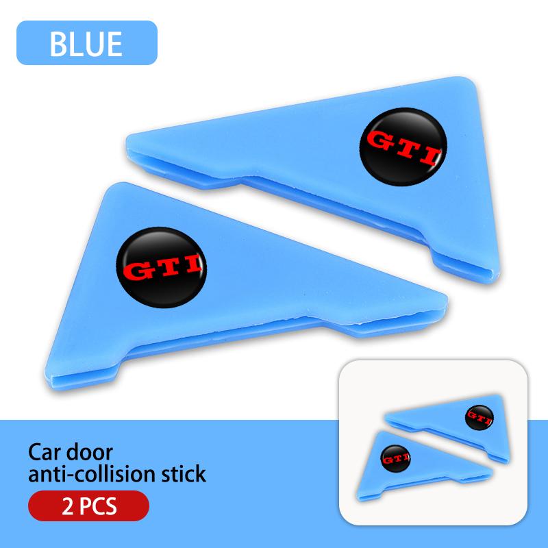 CUP1 Car Door Scratch Protector Silicone Anti-collision Covers For Volkswagen VW GTI Tiguan Passat B5 B6 B7 CC Jetta MK5 MK6 Polo