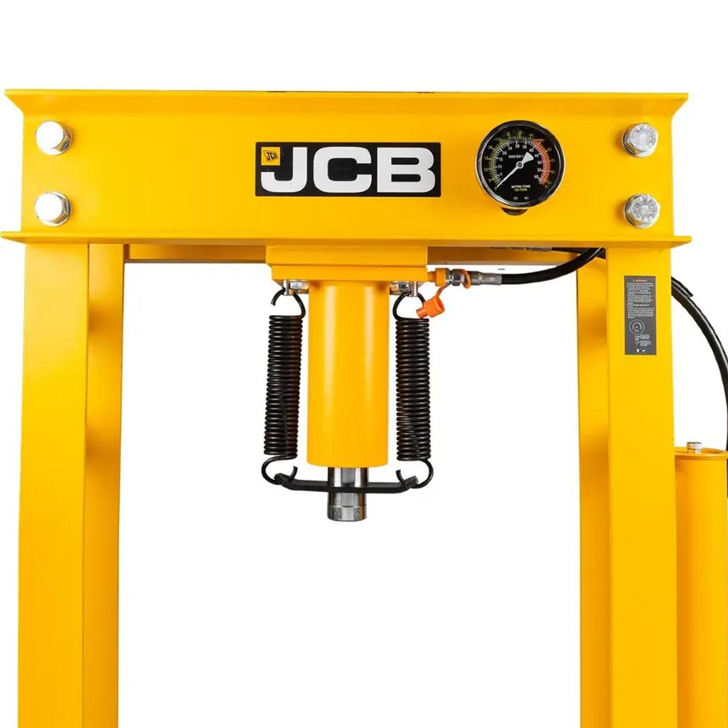 JCB 40T Hydraulic Workshop Floor Press with Pressure Gauge