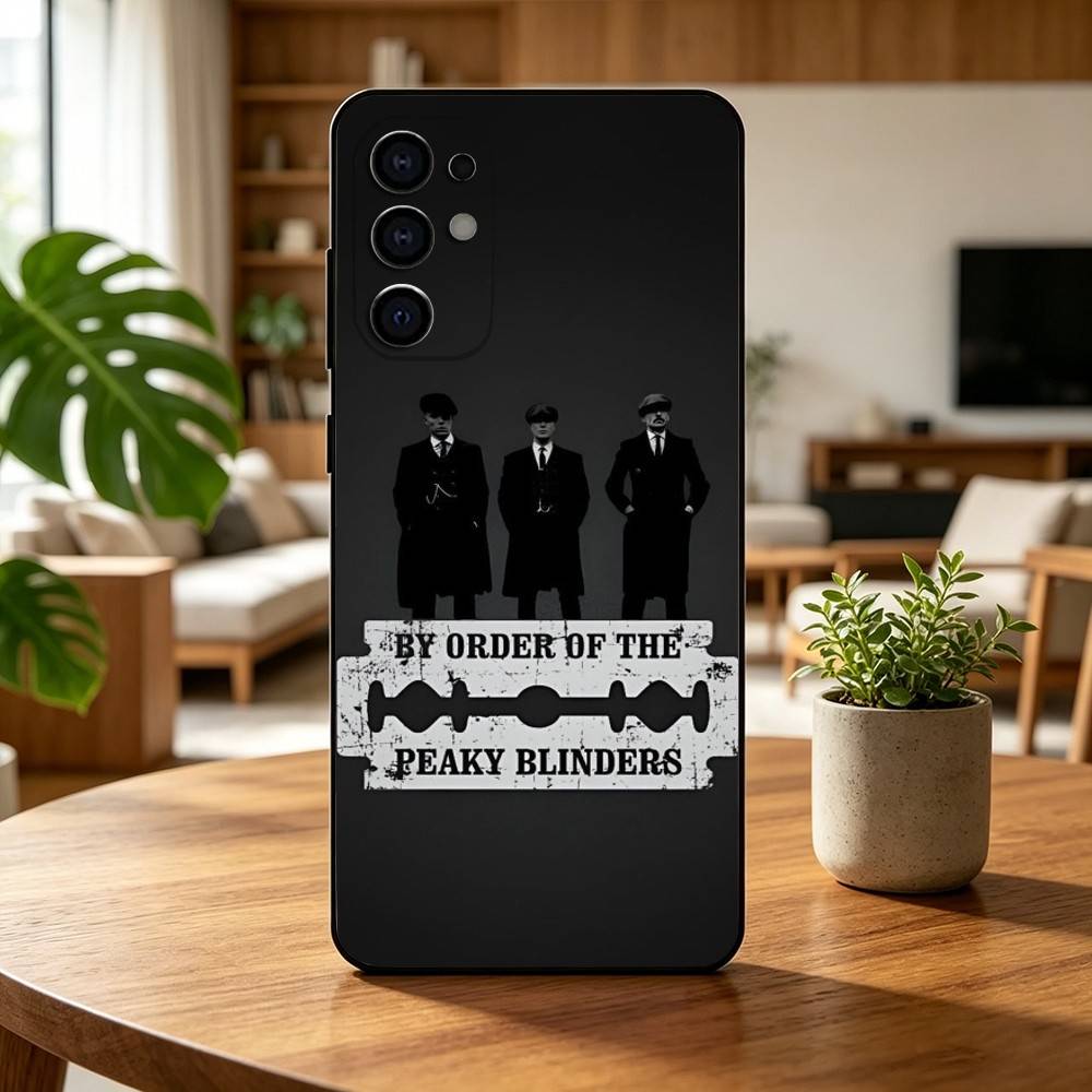 Peaky Blinders Movie Phone Case Black Silicone Soft For Samsung S25,S24,S21,S22,S23,S30,Ultra,S20,Plus,Fe,Lite