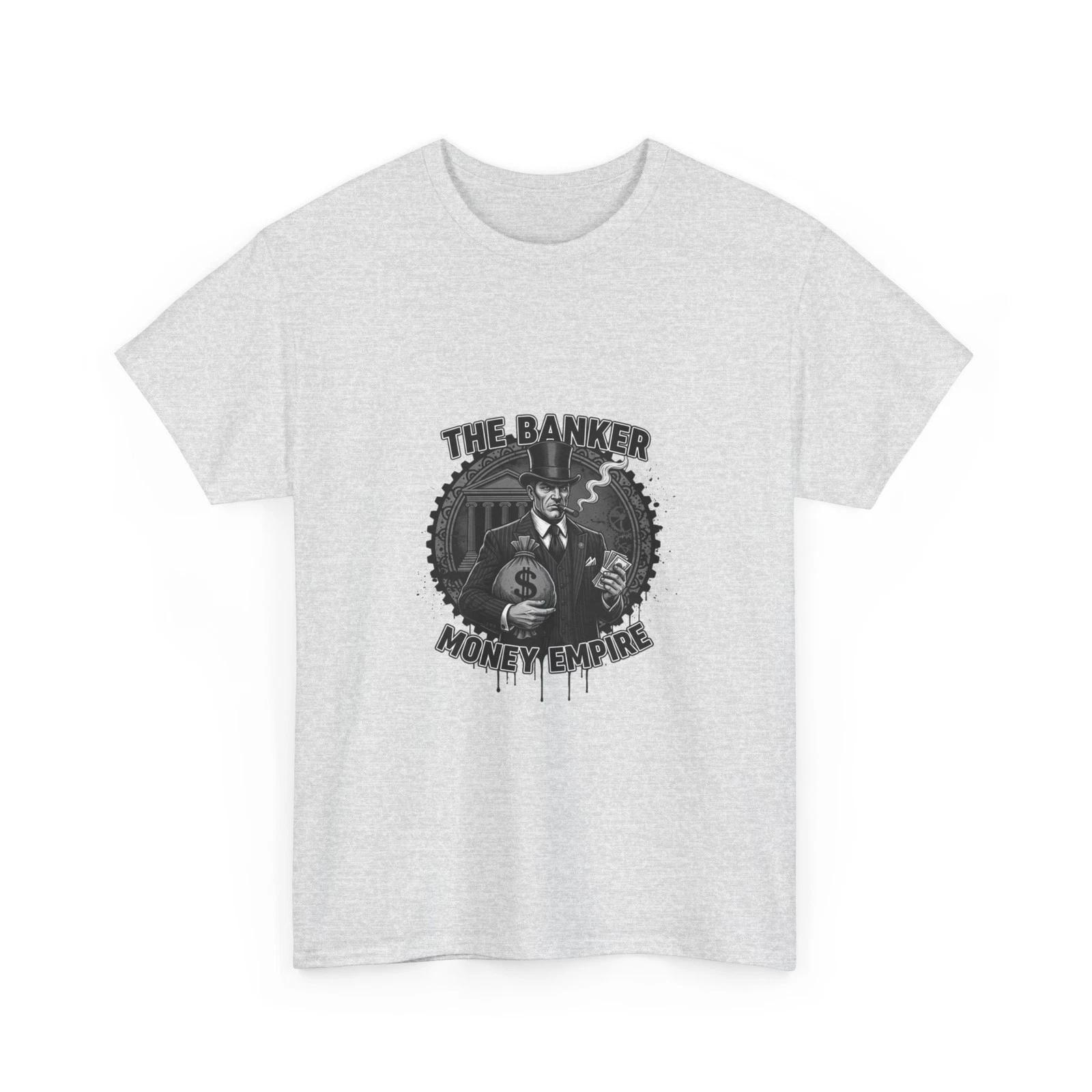 The Banker Money Empire T-Shirt | Vintage Money Graphic, Quality Cotton T-Shirt S