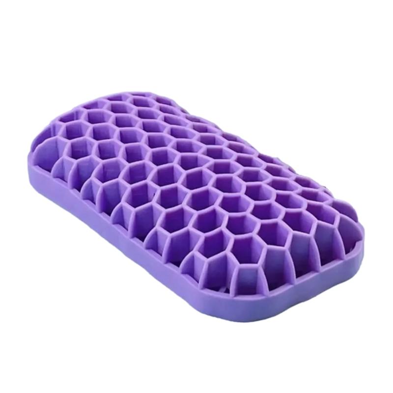 Подушка под запястье для мыши Подушка для поддержки запястья мыши с нескользящим основанием Соты Подставка для запястья для стола