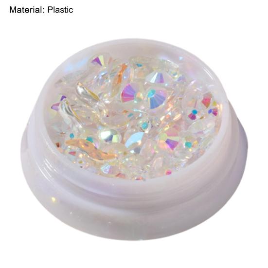 Maniküre Dekor flachen Boden DIY Handwerk Nagel Charme unregelmäßige Form Nagelkunst