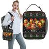 All Baby Brainrot Italian Meme Cute Xmas Ugly Sweater Lunch Bag Fashion Lunch Box For Girls Picnic Convenient Cooler Bag
