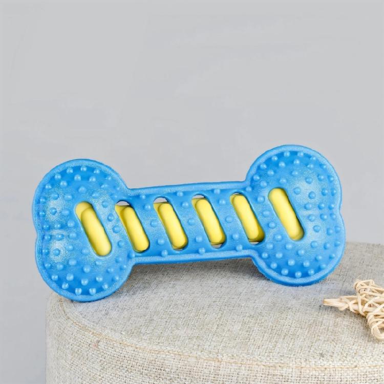 Set of 3 Entertaining Squeaky Dog Toy Bone for Boredom Dog Entertainment Chew Toy for Aggressive Chewer Clean Teeth