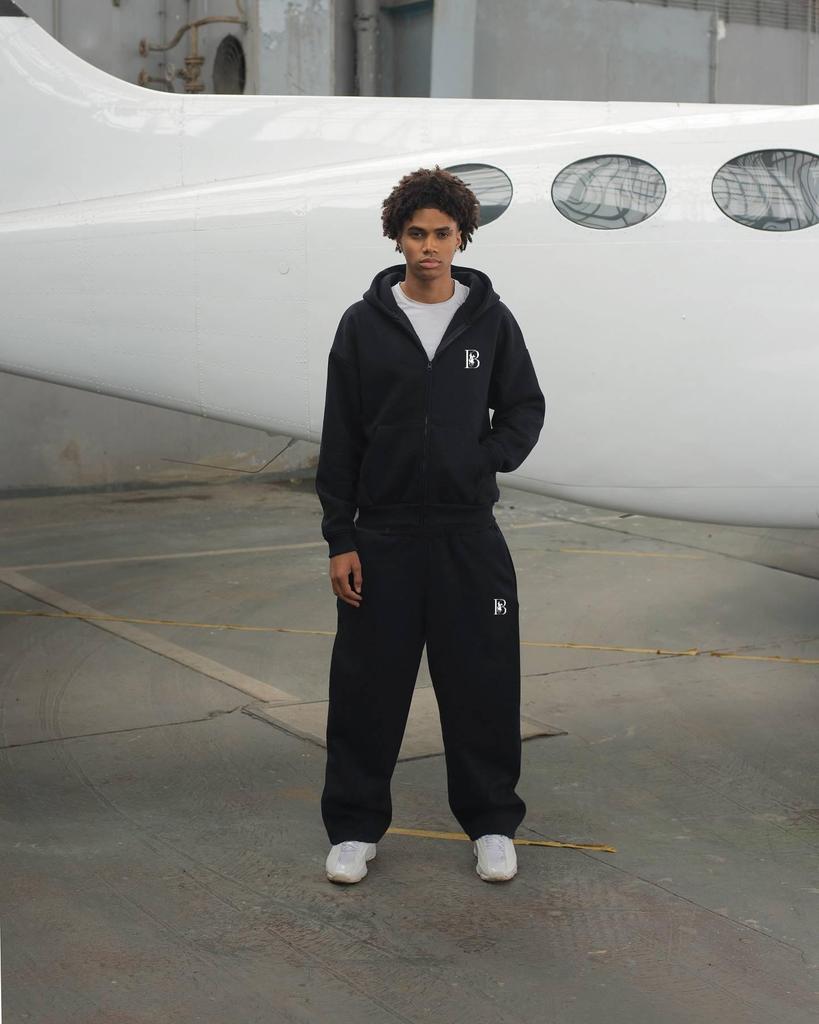Unisex Hip Hop Street Style Zipper Sports Suit