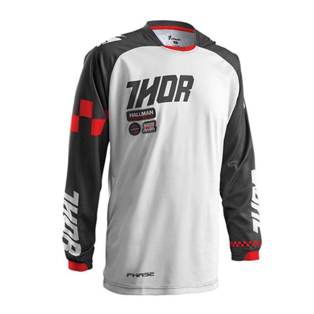 Heißer Verkauf Neuer Thor Team Schnelltrocknendes Atmungsaktives Downhill-Anzug Sommer Mountainbike Langarm-T-Shirt Motorradanzug