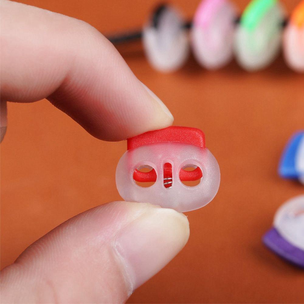 Accessoies Cord Lock Clip Sewing Accessories Spring Buckle Toggle Clips Cord Lock Stopper Buttons