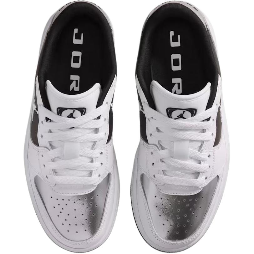 Jordan COURT CONNECT Low Top Basketball Shoes White Black Unisex IR2298-100