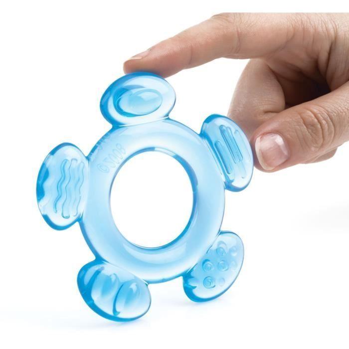 Lot de 3 anneaux de dentition - NUBY - Sans BPA - Dès 3 mois