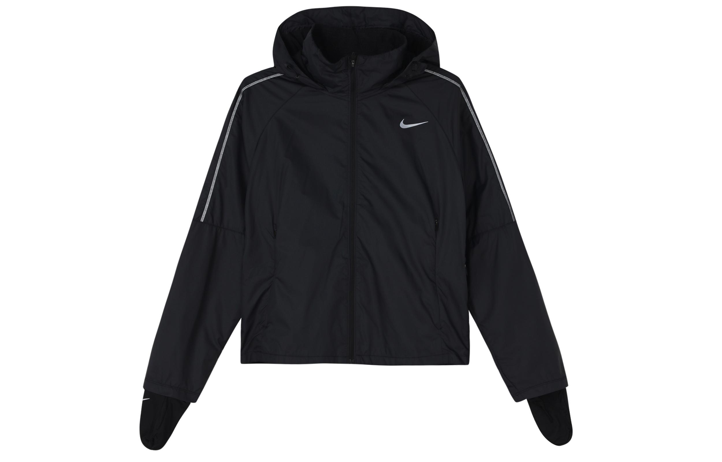 

Nike Jackets Women s Black Hooded Moderate Other CU3386-010 M