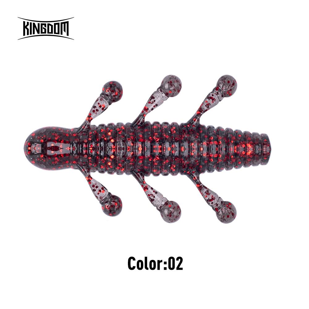 Kingdom Przynęty wędkarskie 45 mm 55 mm 3,2 g 6 g Miękkie przynęty Tonący PCV Miękkie przynęty Sprzęt wędkarski 8 szt. Przynęty sztuczne Przynęty Woblery Miękki robak