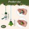 DIY Button Christmas Tree Ornament Kit Make Your Own Button Santa Christmas Tree Craft Decorations DIY Xmas Hanging Pendant