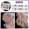 High-End Handmade Nail Art: Pure Desire Style Rhinestone Nail Stickers Collection.