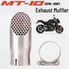 Yamaha MT10 FZ10 Exhaust Pipe Mod Stainless Steel Silencer (2016-2021)