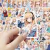100pcs Cute Kitagawa Marin Anime Stickers for Decorative Scrapbooking Stationery Handbook Luggage Water Cup