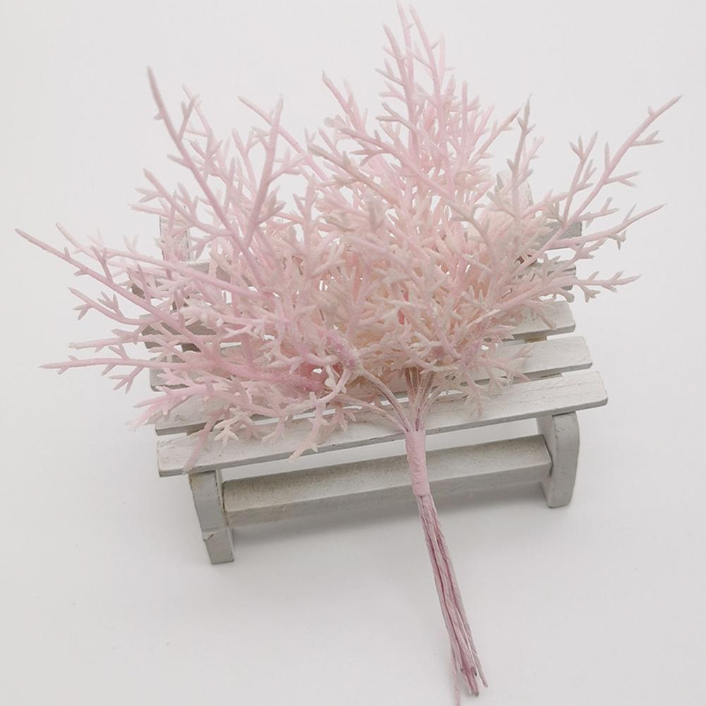 Home Decor Wedding Decor DIY Accessory Artifiical Plant Christmas Grass Plastic Xmas Wreath 10PCS/bundle 15cm Iron