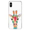 Søtt Tegneserie Giraff Dyr Deksel Telefondeksel For Apple iPhone 11 12 13 14 Pro 7 XR X XS Max 6 6S 8 Plus + Mini 5 SE Trykk Mykt