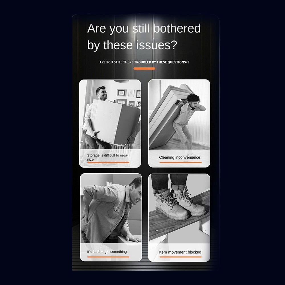 4Pcs Mute Furniture Casters Self Adhesive Universal Pulley Storage Box Roller for Storage Box