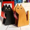 Wooden Tape Cutter Desktop Tape Dispenser Animal Shaped Squirrel Whale Design Ergonomic Tape Holder For Office Home School