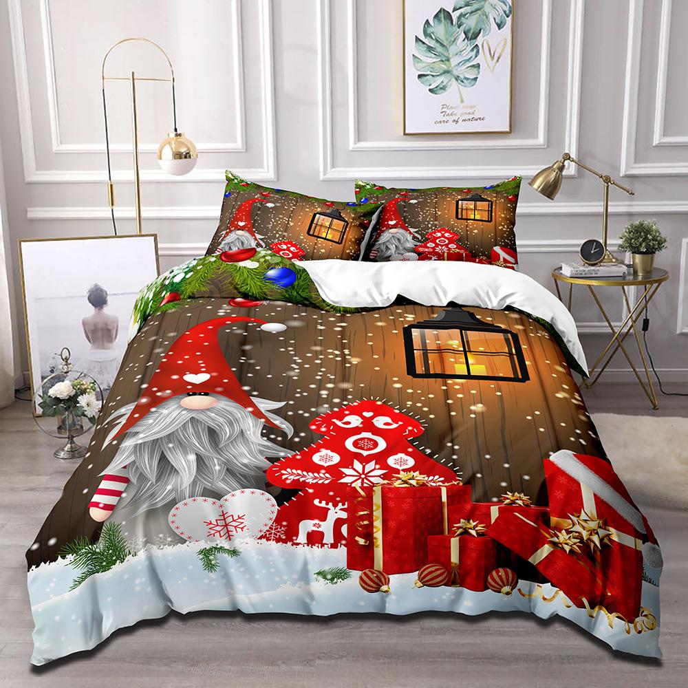 Fashion Technology Printing, 3D Digital Printing, Bedding, Duvet Covers, Pillowcases, Three-piece Sets