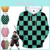Soft Demon Slayer Kimetsu No Yaiba 3d Printed Hoodie For Ultimate Comfort**