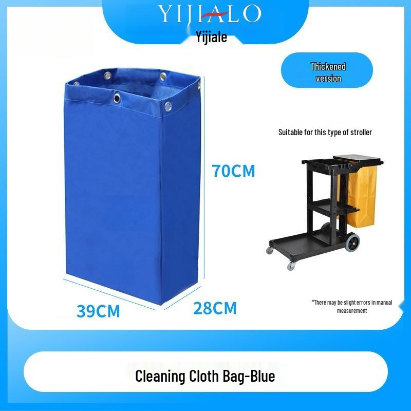 Yijiayile Multi-Purpose Cleaning Cart Bag for Sanitation and Hotel Services