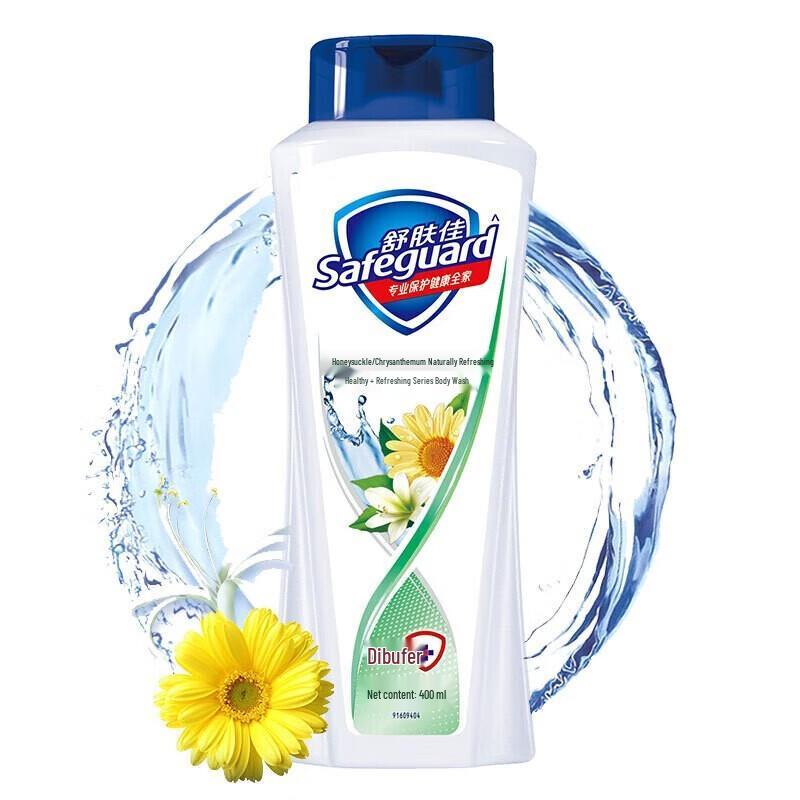 Safeguard Honeysuckle & Chrysanthemum Shower Gel