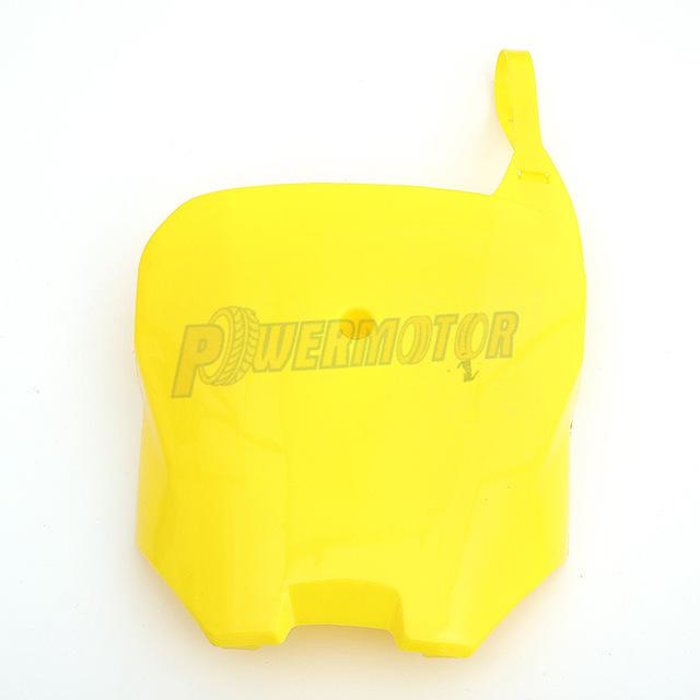 XR80 XR100 Front Name Plate Motocross Number Plastic For Honda CRF80 CRF100 CRF70 XR70 Enduro Dirt Bike Motorcycle Accessories