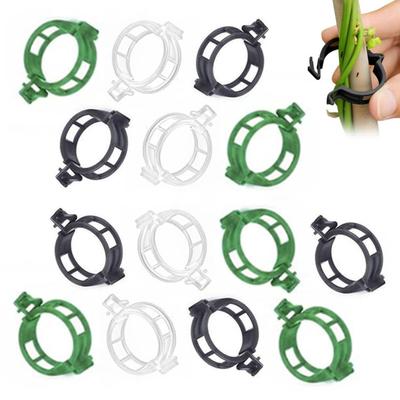 100 Stuks Plantensteunclips Plastic Tuinclips voor het Vastzetten van Tomatenplanten Herbruikbaar