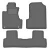 Veloursgraphit-Autofußmatten für: Honda CR-V III SUV (2006-2012)