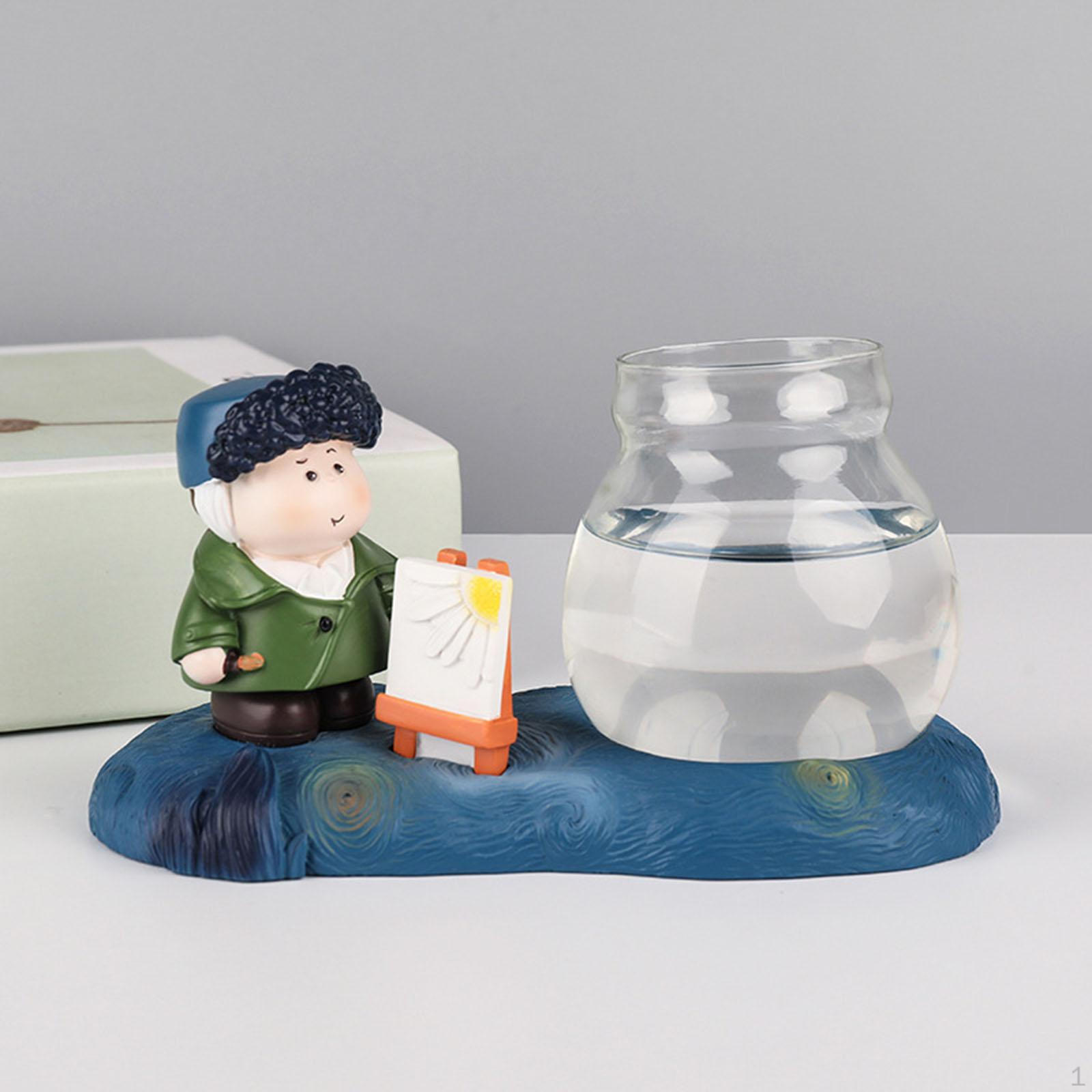 

Elegant Resin Bulb Vase for Stylish Indoor Decor Boy