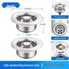Stainless Steel Pop-Up Sink Drain Stopper (2-Pack)