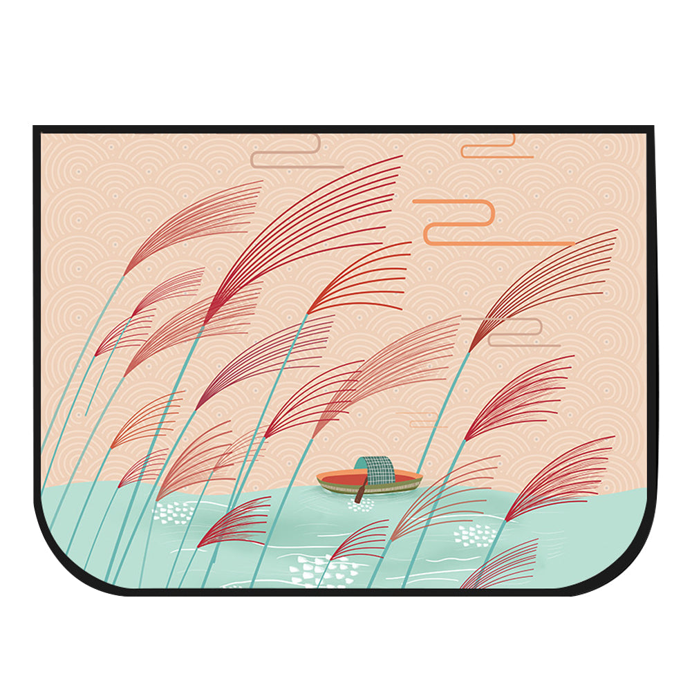 Car Magnetic Curtain In The Car Window Sunshade Cover Cartoon Universal Side Window Sunshade UV Protection For Kid Baby Children