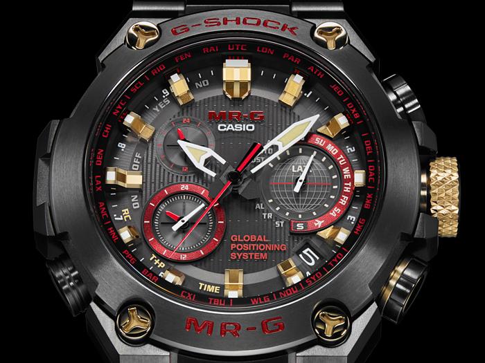 Casio Men's 200M Water Resistant Analog Shock Resistant Quartz Watch MRG-G1000B-1A4