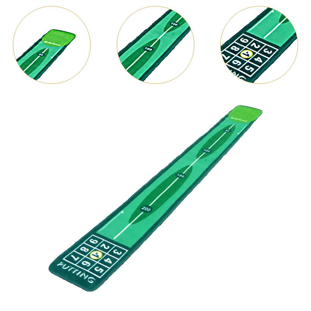 Tappetino per Putting da Golf per lo Sviluppo delle Abilità Allenatore Portatile per Uso Interno ed Esterno