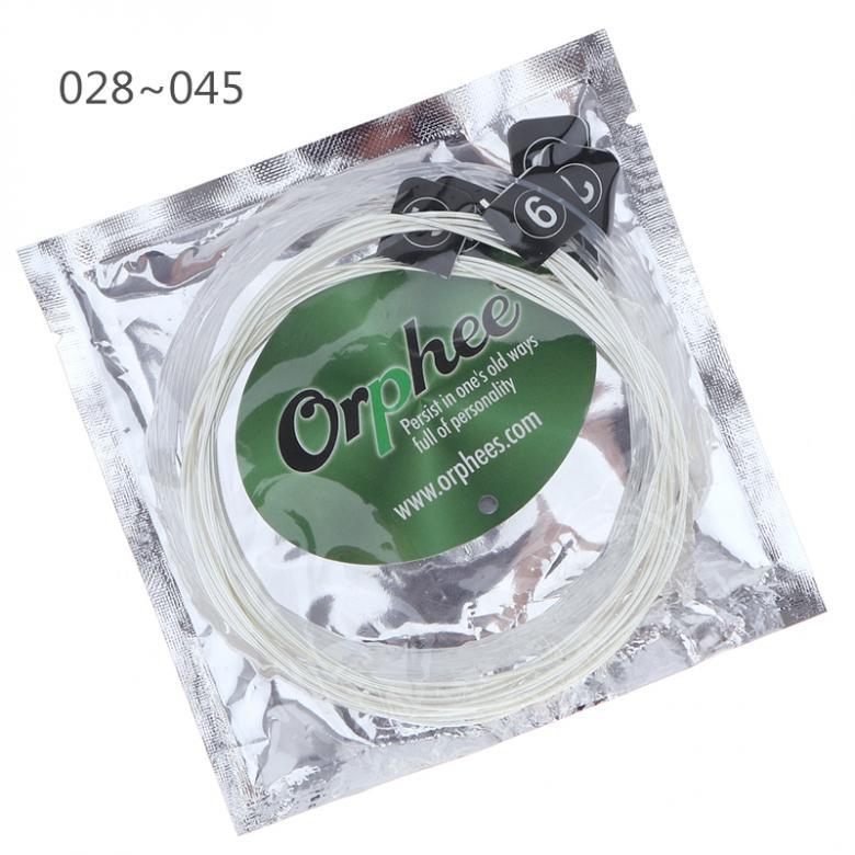 6Pcs/Set Classical Guitar String 028-045 Silver Jacketed Wire with Great Tone and Hard Tension