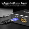 Q8Q3-3 HDMI 2.1 Switch 3x1 8K 4K 120Hz HDR Audio Video Synchronizer for Gaming/Home Theater