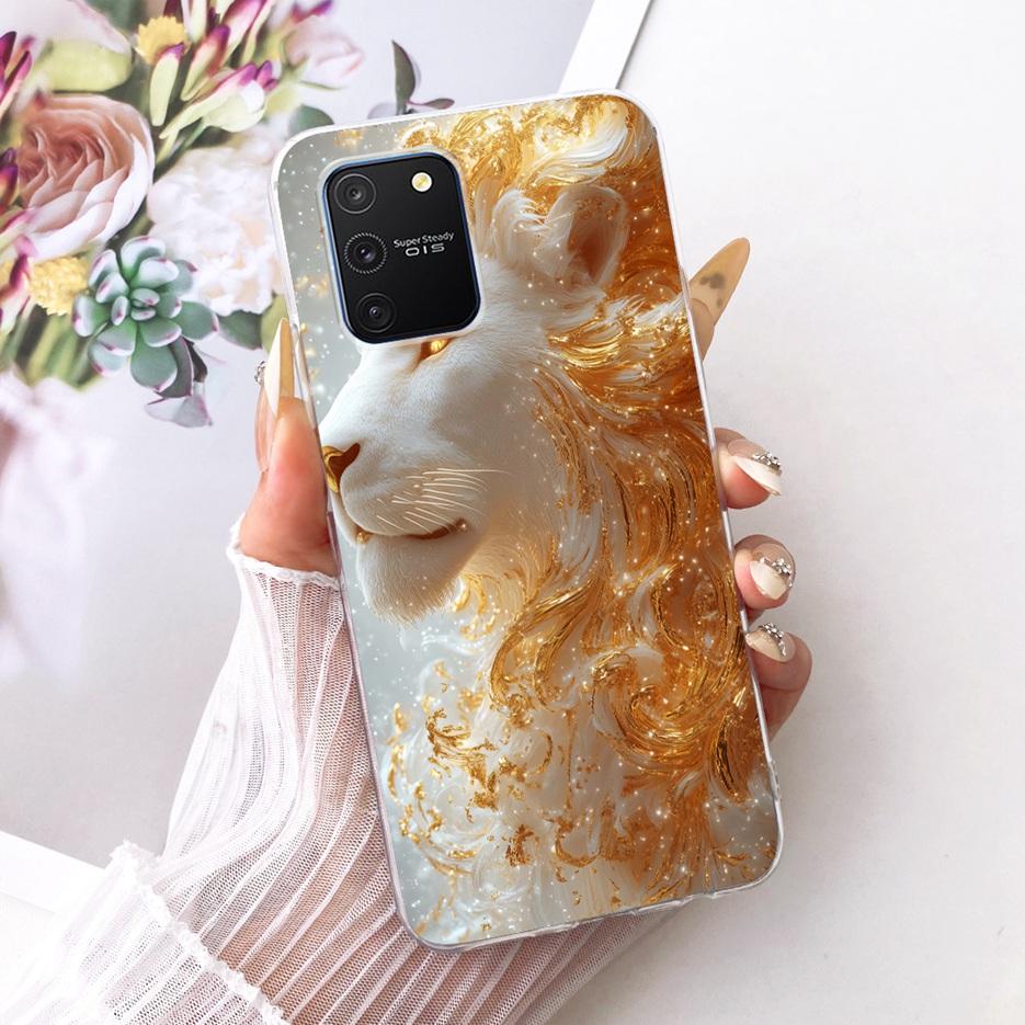 For Samsung Galaxy S10 Lite Case SM-G770F Luxury Butterfly Tree Painted Cover Soft Silicone Phone Case For Samsung S10 Lite Bags