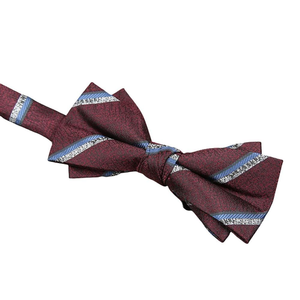 

Soft Men Necktie Bowknot Bridegroom Groomsman Cravat Creative Red Serise Bow Tie Banquet Style 12