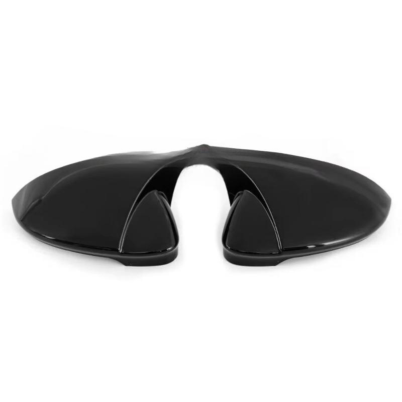 For Volkswagen Golf MK8 VIII 8 Pair Side Mirror Covers Caps 2020 2026 2026 For VW Glossy black wing Rearview With Lane Assist